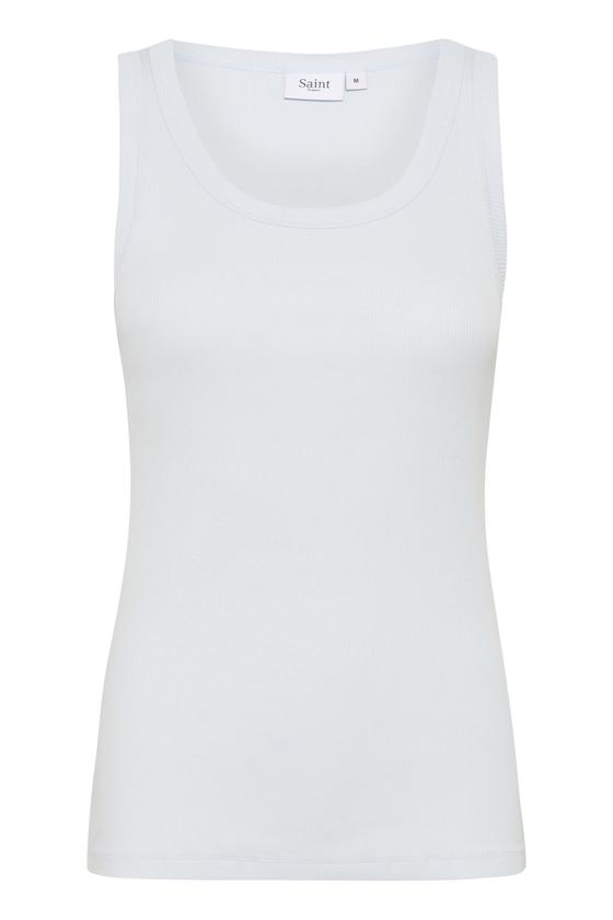 SAINT TROPEZ Tanktop ASTERSZ 30512644 - pastellgrau