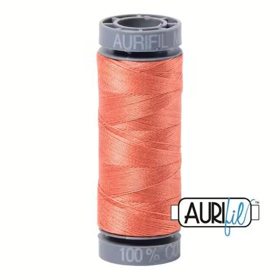 Aurifil 28wt Tangerine orange