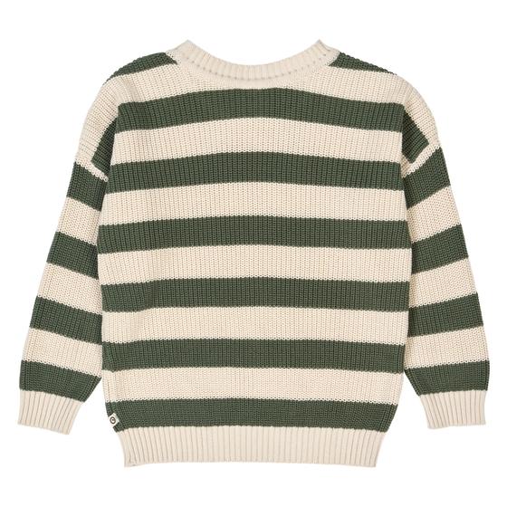 Müsli by Green Cotton Strickpullover Streifen Oak