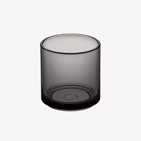 Becher Glas Gray D85 x H89mm