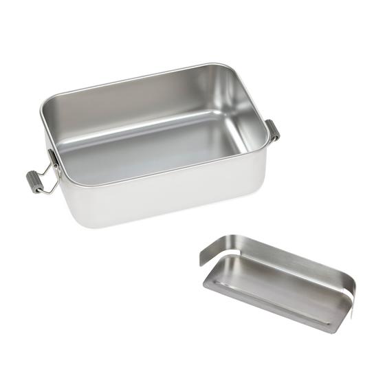 Lässig Brotdose - Lunchbox Edelstahl Unique Rosa