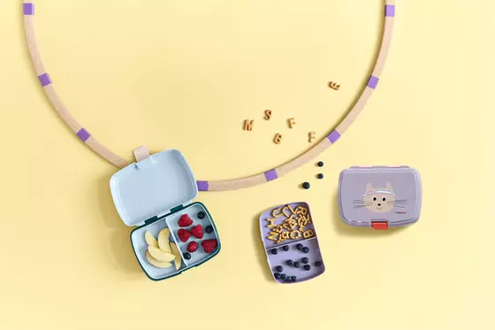 Lässig Kinder Brotdose - Bento Lunchbox Tiny Team Katze