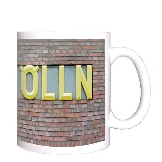 S-Bahnhof Neukölln, U-Bahn Souvenir Lieblingstasse Berlin von tom bäcker - U7 - Ringbahn, Karl-Marx-Straße, Rathaus, S41, S42
