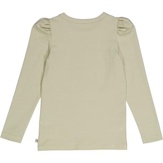 Müsli by Green Cotton Rib Langarmshirt Puff Desert Green