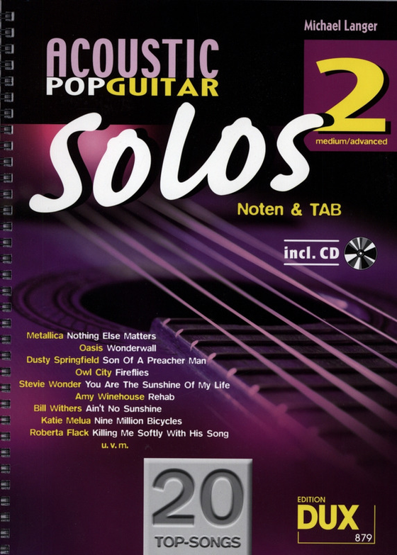 Acoustic Pop Guitar Solos 2