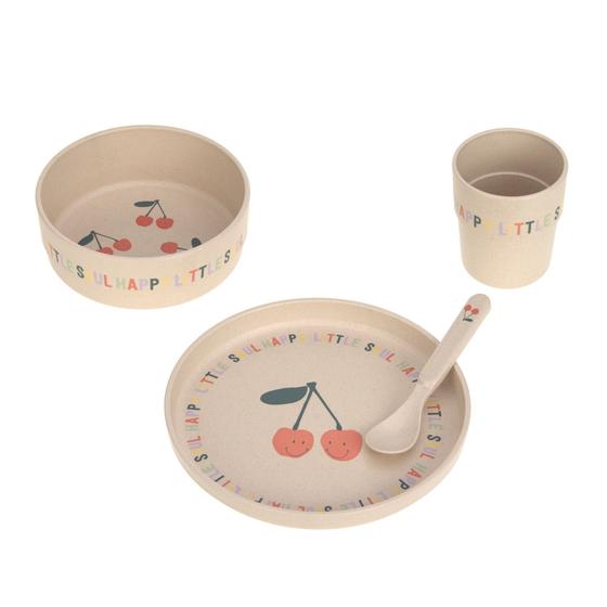 Lässig Kindergeschirr Set Happy Fruits Kirsche