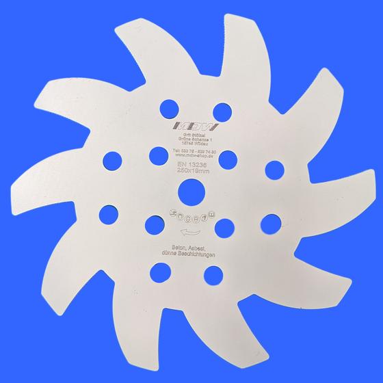 Diamant-Stern-Schleifscheibe <br> Ø 250 mm medium Bindung<br> für universelle Anwendung