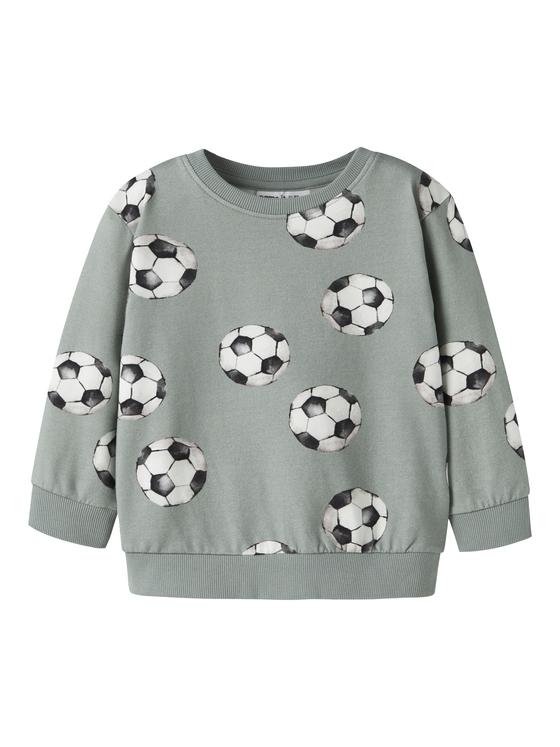 Name It Sweatshirt Fußball Green Milieu
