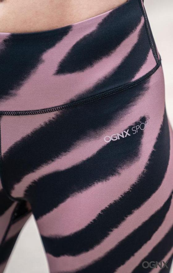 OGNX LEGGINGS FLOW mauve/black Webinar