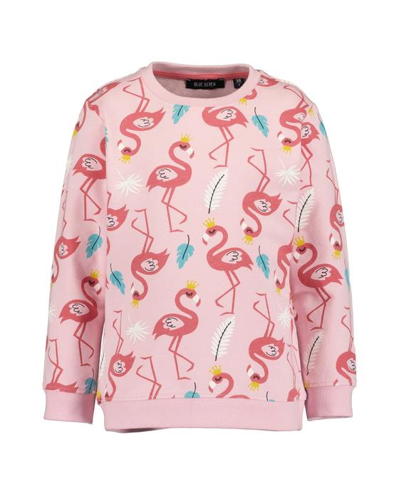 Sweatshirt "Flamingo", Baumwolle