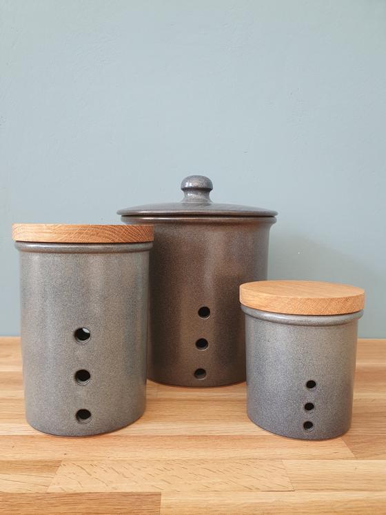 Vorratsdosen Schiefer