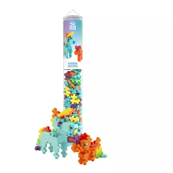 Plus Plus 100 Kreativ Bausteine Regenbogen Einhorn