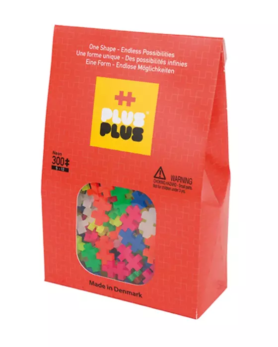 Plus Plus 300 Kreativ Bausteine Neon