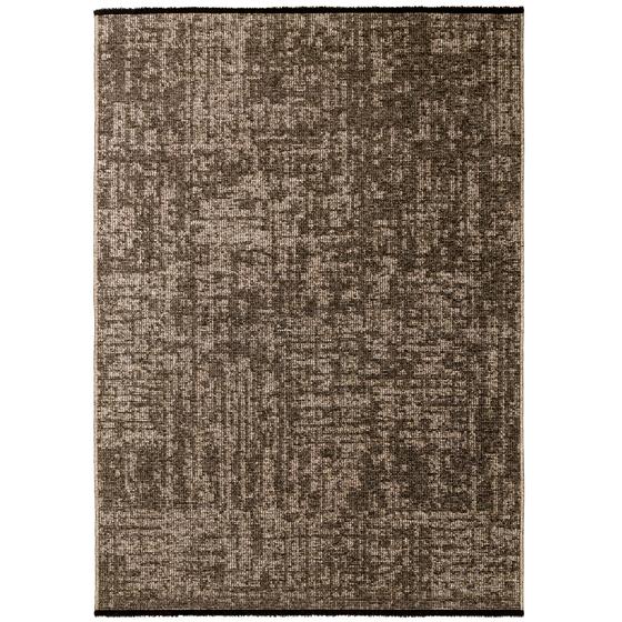 Space Teppich beige-braun kurzflor