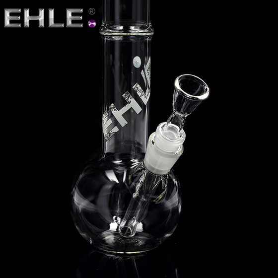 Glasbong, Ehle.®, Kugel mit Rillen, Outline