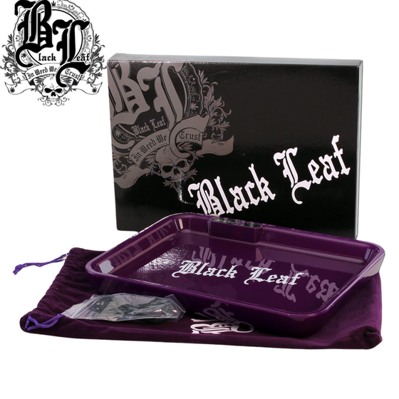 Rolling Tray, Black Leaf®, Multi LED, Weiß