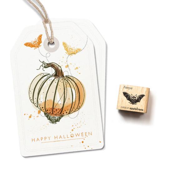 Cats on Appletrees Stempel Fledermaus Fanya