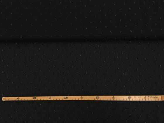 Chiffon schwarz mit Nips