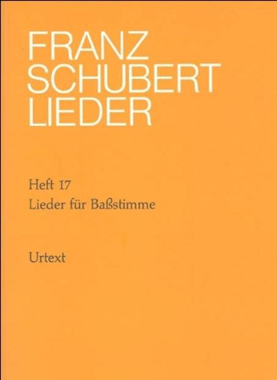 Franz Schubert Lieder Heft 17