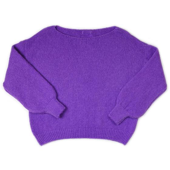 goldmarie Pullover LOVE IS MY SUPERPOWER -- purple 