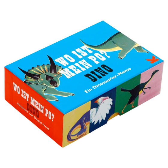 Laurence King  Spiel Tier Memo Wo ist mein Po?