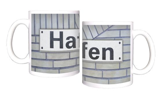 Hafen U-Bahn Tasse Dortmund von tom bäcker - U49 - Hamburg - Rostock - Ludwigshafen