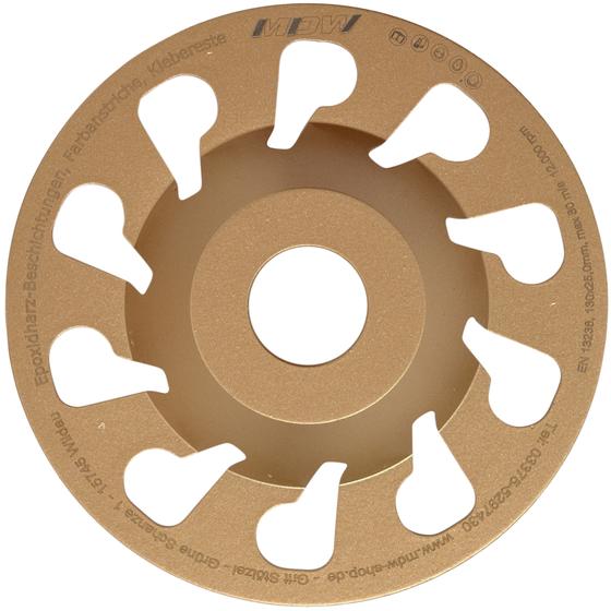 Vakuum Schleifteller <br> Ø 130 mm <br> passend zu Festool <br> Klebereste auf Holz