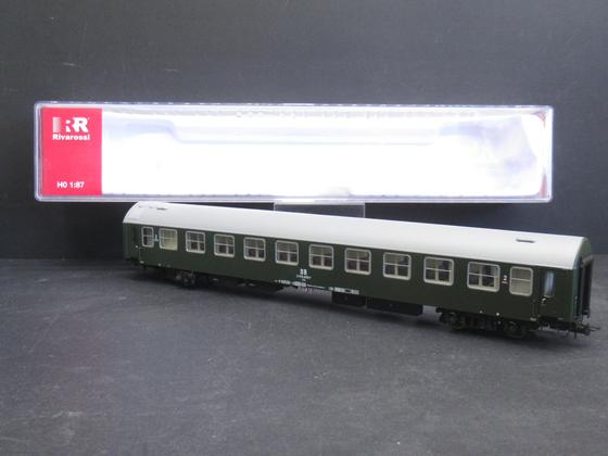 Rivarossi HR 4308 -02 Reisezugwagen 2 Klasse grόn DR Pannonia Express Spur H0 OVP