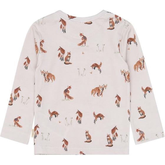 Petit Piao Langarmshirt Star Morn Fox Gray