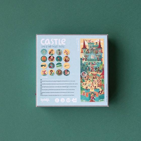 Londji Pocket Puzzle Castle 100 Teile