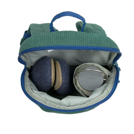 Lässig Kindergartenrusack Tiny Cord Little Gang Fun Grün 