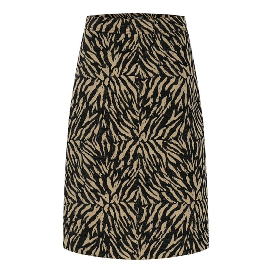 SOAKED IN LUXURY Jacquard Rock SLLYLIA 30407237 - Zebramuster - schwarz-sand