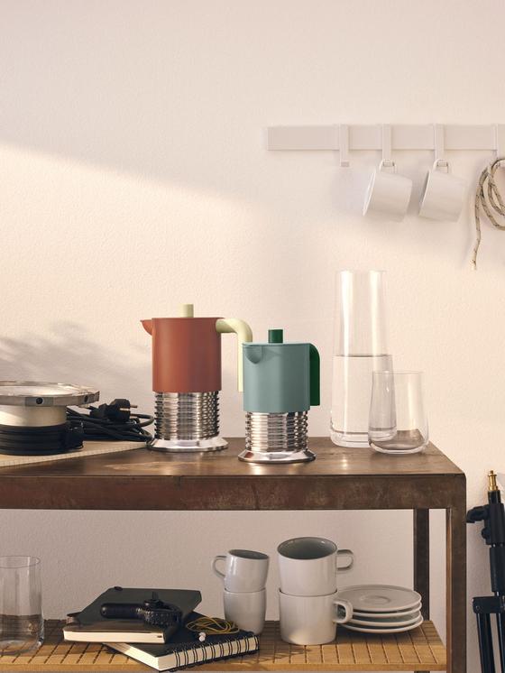 VITE Espressokocher Braun von Philippe Malouin