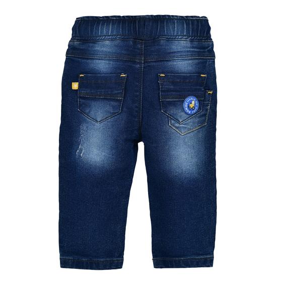 Jogg-Jeans mit elastischem Bund