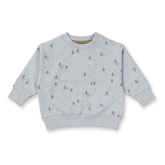 Sweater "Bäume", Biobaumwolle, GOTS-zertifiziert