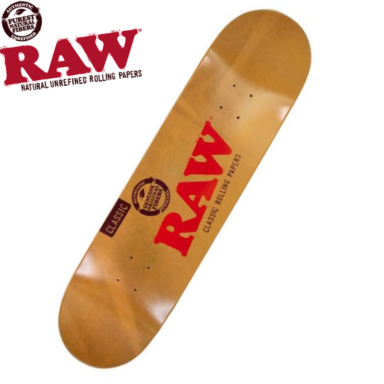 Skateboard Deck, RAW®, Bricks & Classic, Rückansicht