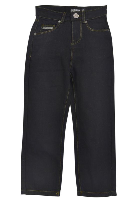 Jeans, Baumwolle, black denim