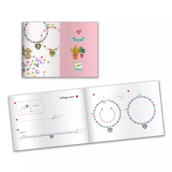 Djeco Schmuck Basteln Herzchen