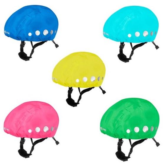 Regenschutz für Fahrradhelm, Weite verstellbar