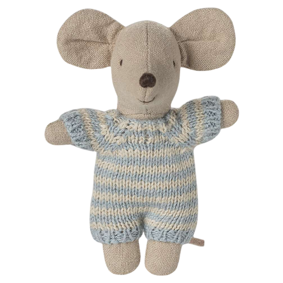 Maileg Babymaus in Tragetasche Blau