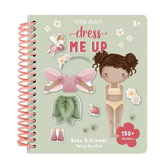Little Dutch Anzieh- und Stickerbuch - Fairy Garden