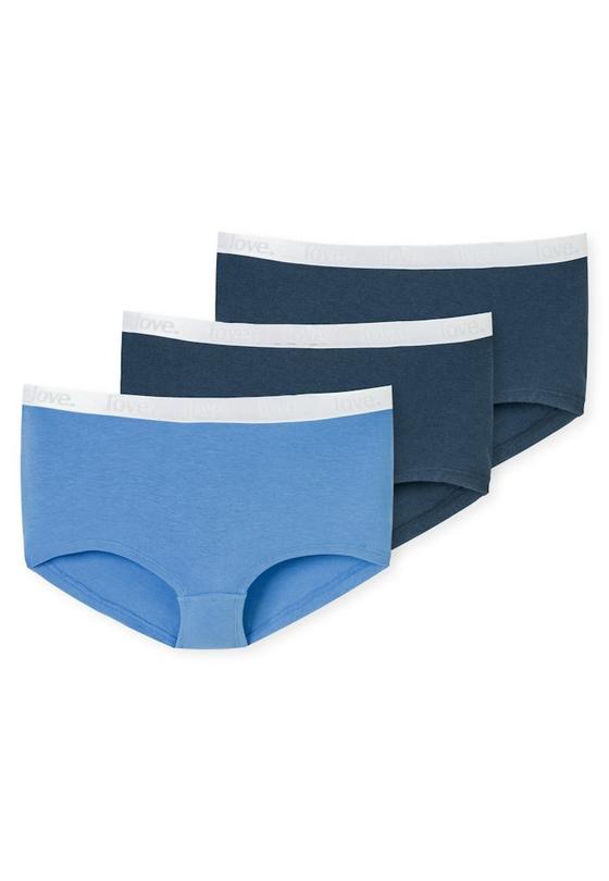 3er-Pack Shorts, Biobaumwolle