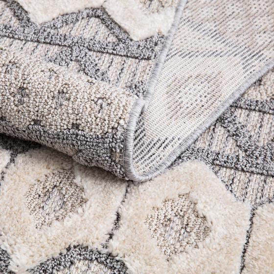 TT Valencia Teppich 160x230 cm grau beige