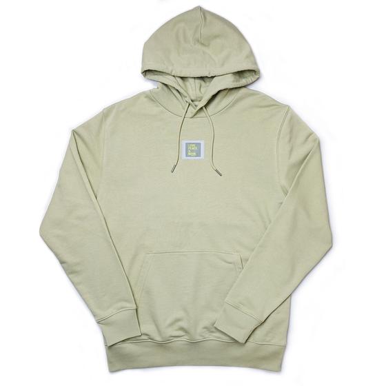 goldmarie LOVE PEACE MOIN Hoodie - Reflektor Label - pastell grün - Unisex