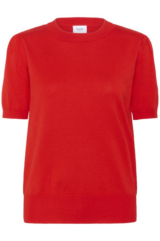 SAINT TROPEZ MilaSZ SS Pullover 30511788 - rot