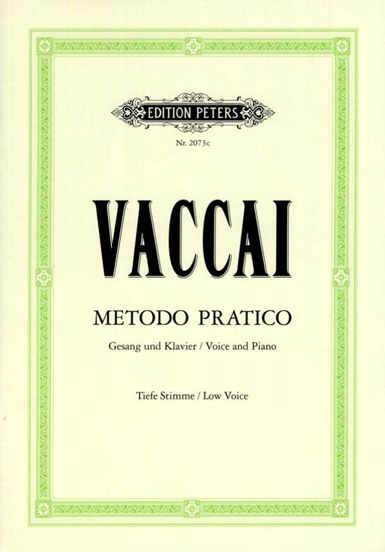 Metodo pratico di Canto Italiano 
