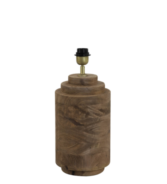 Lampe | Lampenfuß RACCO - Holz Dunkelbraun