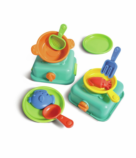 Sandküche, Spielset zum Kochen