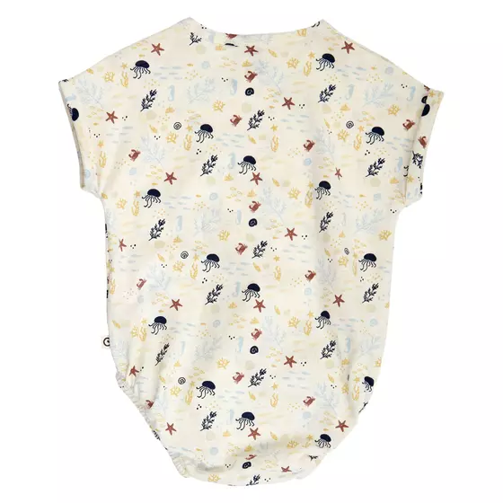 Müsli by Green Cotton Body Kurzarm Sea Tofu Navy