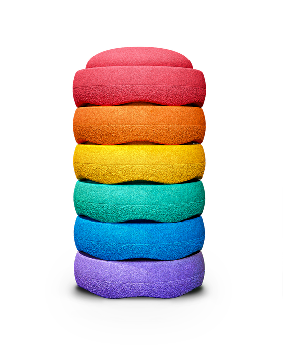 Stapelstein Original Rainbow Classic 6 St.